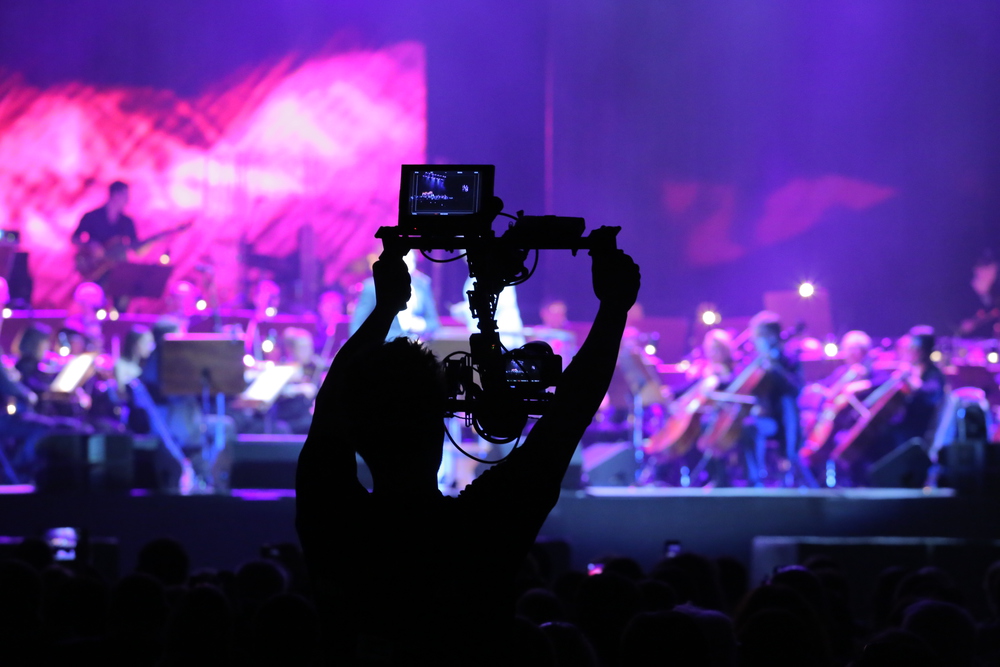 Съемка концертов